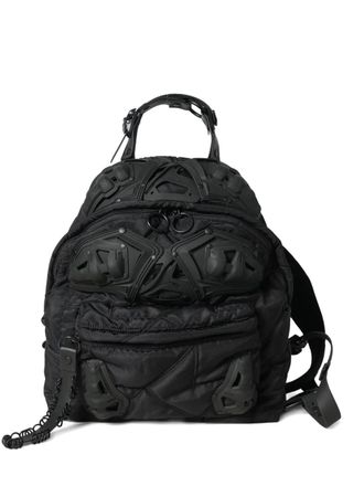 Innerraum Object BP3 quilted panelled backpack - men - Fabric/Polyester - One Size - Black