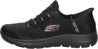 Skechers Slip-ins: Summits - Classy Night - Dames - Sneakers - Zwart - 37 EU - Schoenen
