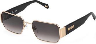 Just Cavalli SJC199 0300 Womens Sunglasses Gold Size 58