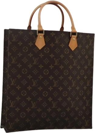 Louis Vuitton Pre-owned Tote Bags, female, Brown, Size: ONE SIZE Pre-owned Sac Plat Tote Bag