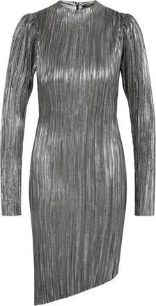 Bruuns Bazaar Groundberrybbmaggie Jurk - Dames - Feestkleedjes - Grijs - XS - Polyester - Kleedjes