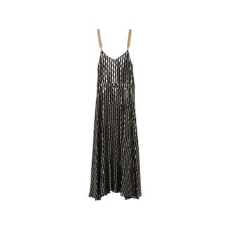 Simona Corsellini Dames, Jurken, Zwart, Maat: M