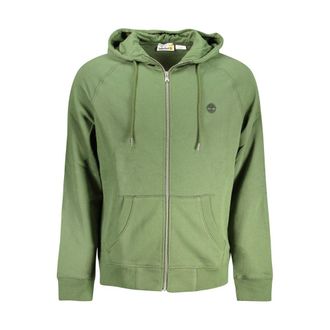 Timberland Verde Cotton Men Mens Sweatshirt