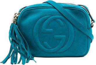 Gucci Pre-owned Gucci Nubuck Soho Disco Crossbody Unisex FDWCZWQ2HHGG5J4D