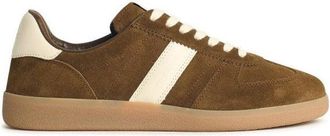 Tom Ford Archer Brown Suede Sneakers
