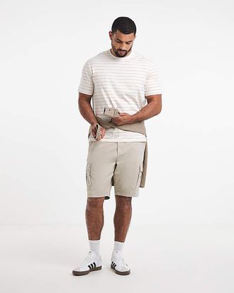 Jacamo Cotton Stretch Cargo Short