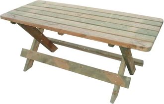 OEM Tavolo Da Esterno In Legno Impregnato 180x75x76h Cm