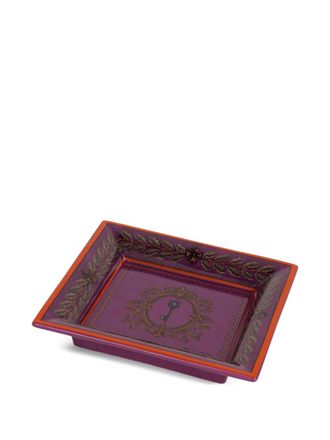 Etro Home Keramisch dienblad (20 cm x 20 cm) - Paars