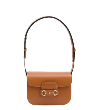 Gucci Brown Horsebit 1955 Small Shoulder Bag