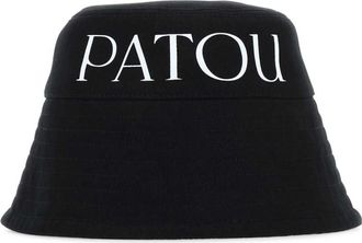 Patou Canvas Zwarte Hoed Stijlvolle Mode - Dames - Hoeden - Zwart - XS - Accessoires