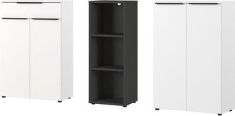 Germania Büromöbel-Set »Mailand« 3 Stk. tlg. inkl. 2 Aktenschränken und Aktenregal