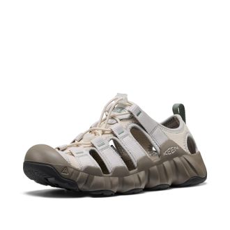 Keen Mens Hyperport H2 Closed Toe Breathable Easy On Comfortable Hiking and Water Sandals, Brindle/Vapor, 10.5 UK