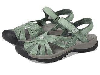 Keen Rose Sandal Womens Shoes Granite Green/Drizzle : 5 B - Medium, Textile