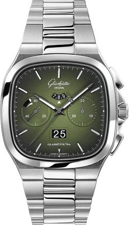 Glash&uuml;tte Original Glashutte Seventies Chronograph Panorama Date Automatic Mens Watch 1-37-02-09-02-70
