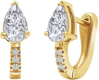 Meira T 14K 0.66 Ct. Tw. Lab-Grown Diamond Earrings