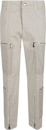 Seafarer Delta Broek met Rits - Dames - Straight fit broeken - Beige - M - Broeken
