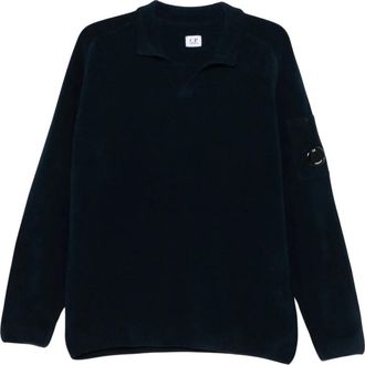 C.P. Company Round-neck Truien - Heren - Ronde hals truien - Blauw - M - Truien & Vesten