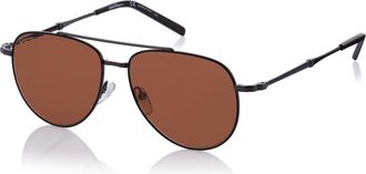 Ferragamo Pilotenzonnebril - Heren - Accessoires - Bruin - Maat: ONE Size
