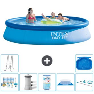 Intex Piscina Easy Set Redonda - 396x84 Cm - 7-piezas S40706