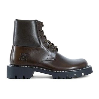 Loewe Lace-up Boots, male, Brown, Size: 11 US Stivale