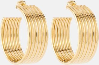 Alaia Alaïa Loop hoop earrings