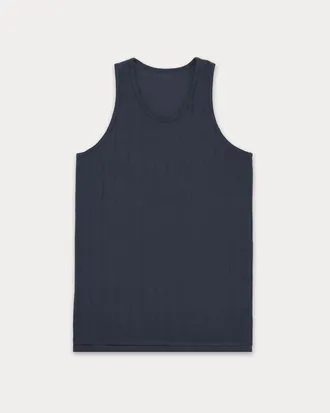 Fortela Dylan Cotton Tank Top in Blue at Nordstrom, Size Xx-Large Eu