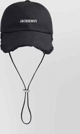Jacquemus cotton logo baseball cap