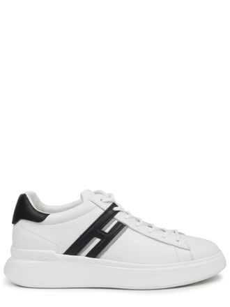 Hogan BlackWhite Color Block Sneakers
