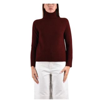 Max Mara Jersey de cuello alto Mantova - Knitwear - Mujer - Rojo - S