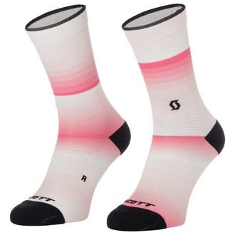 Scott Sock Gradient Stripes Crew Velosocken - Unisex | rosa