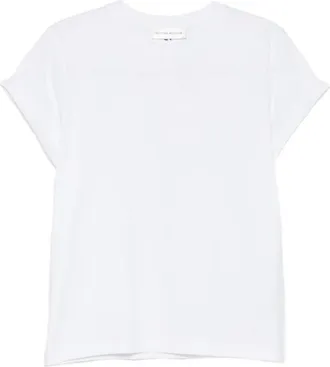 Victoria Beckham Tops, Dames, Wit, XS, Katoen, Tilly T-shirt
