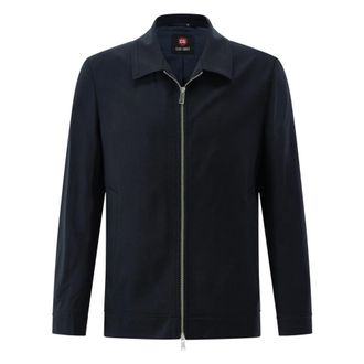 Club of Gents Olof Jacket - Heren - Zomerjassen - Blauw - L - Wol - Jassen