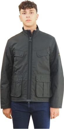 Barbour Duke Sage Winterjas Waterdicht Katoen - Heren - Zomerjassen - Groen - L - Katoen - Jassen