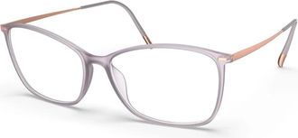 Silhouette Illusion Lite 1598 Optical Frame - unisex - Brillen - Paars - 53 MM - Accessoires