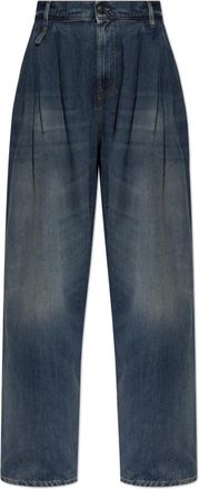 R13 Triple Pleat Jean - - Jeans - Donna - Blu - W25