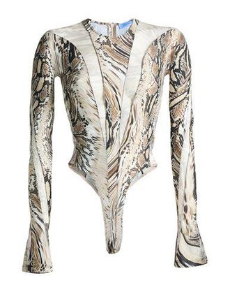 MUGLER CAMISETAS Y TOPS - Bodies en YOOX.COM