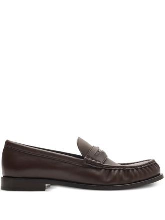 Burberry Cadet leren loafers - Bruin