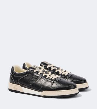 Fendi Zapatillas Fendi Match de piel