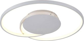 Lucande Lucande L&aacute;mpara De Techo Led enesa En Gris Metal