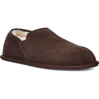 UGG Scuff Romeo II Slipper in Espresso Suede at Nordstrom Rack, Size 7