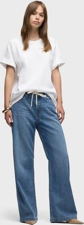 Hudson Rylee Loose Drawstring Pant in Alloy at Nordstrom, Size 3032