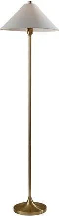 Adesso Esme Floor Lamp in Antique Brass at Nordstrom