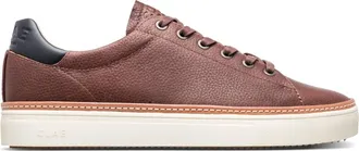 Clae Mens Bradley Shoes In Welt Cocoa Leather