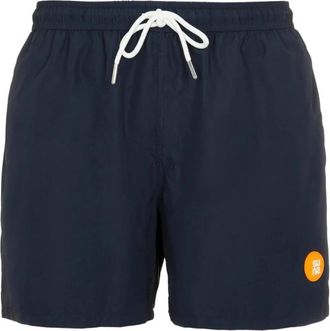 Suns Sneldrogende Blauwe Strand Boxershorts - Heren - Strandmode - Blauw - 2XL - Polyester - Badmode