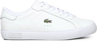Lacoste Schoenen, Heren, Wit, 43 EU, Leer, Sneakers