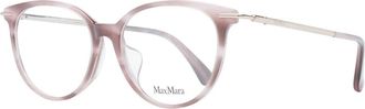Max Mara Roze Dames Optische Monturen Ronde Stijl - Dames - Brillen - Roze - ONE Size - Accessoires
