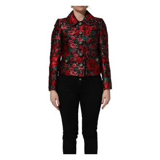 Dolce & Gabbana Button Down Jacket - female - Dolce & Gabbana - Light Jackets - Multicolor - S - Jackets