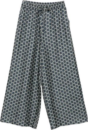 Pierre-Louis Mascia Pantaloni a palazzo Aloe - Verde