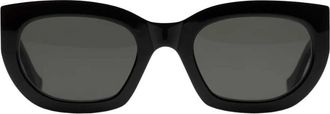Retro Superfuture Alva Rectangle Frame Sunglasses