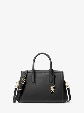Michael Kors Laila Small Pebbled Leather Satchel